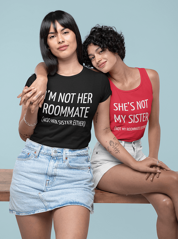 LGBTQ+ Graphic Tees - Queer Unisex Apparel Lesbian Couple Shirt