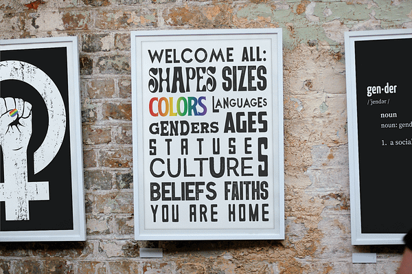 LGBTQ+ Wall Art - Pride Poster - LGBTQ Safe Space - LGBTQ Home Decor - Queer Unisex Apparel