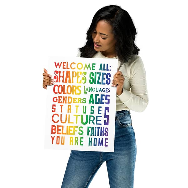 LGBTQ+ Wall Art - LGBTQ Home Decor - Queer Unisex Apparel