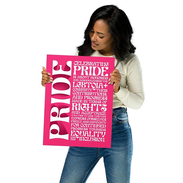 LGBTQ+ Wall Art - LGBTQ Home Decor - Queer Unisex Apparel