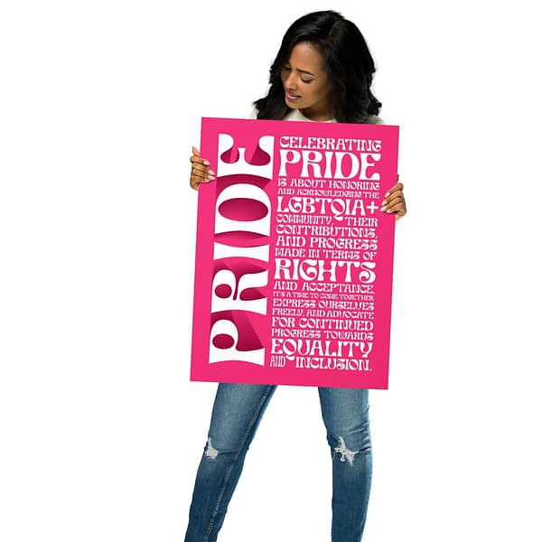 LGBTQ+ Wall Art - LGBTQ Home Decor - Queer Unisex Apparel
